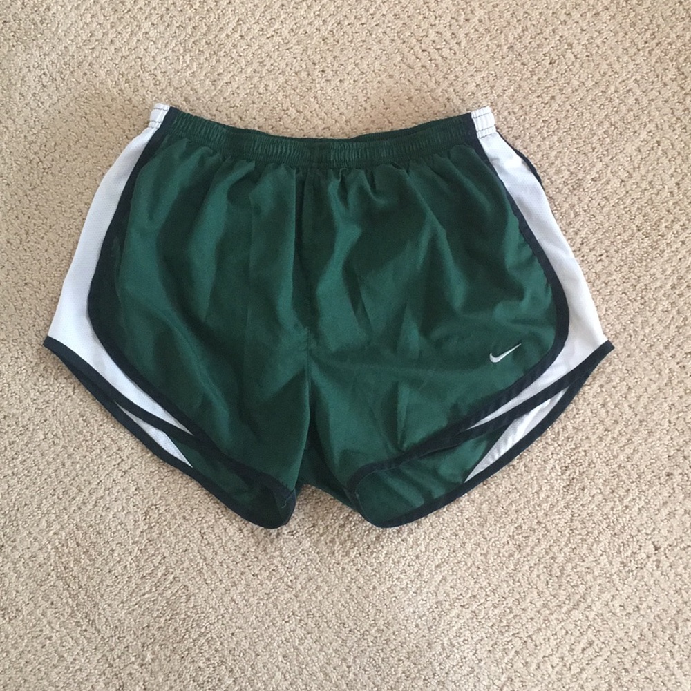 Green Nike Dri Fit Shorts
